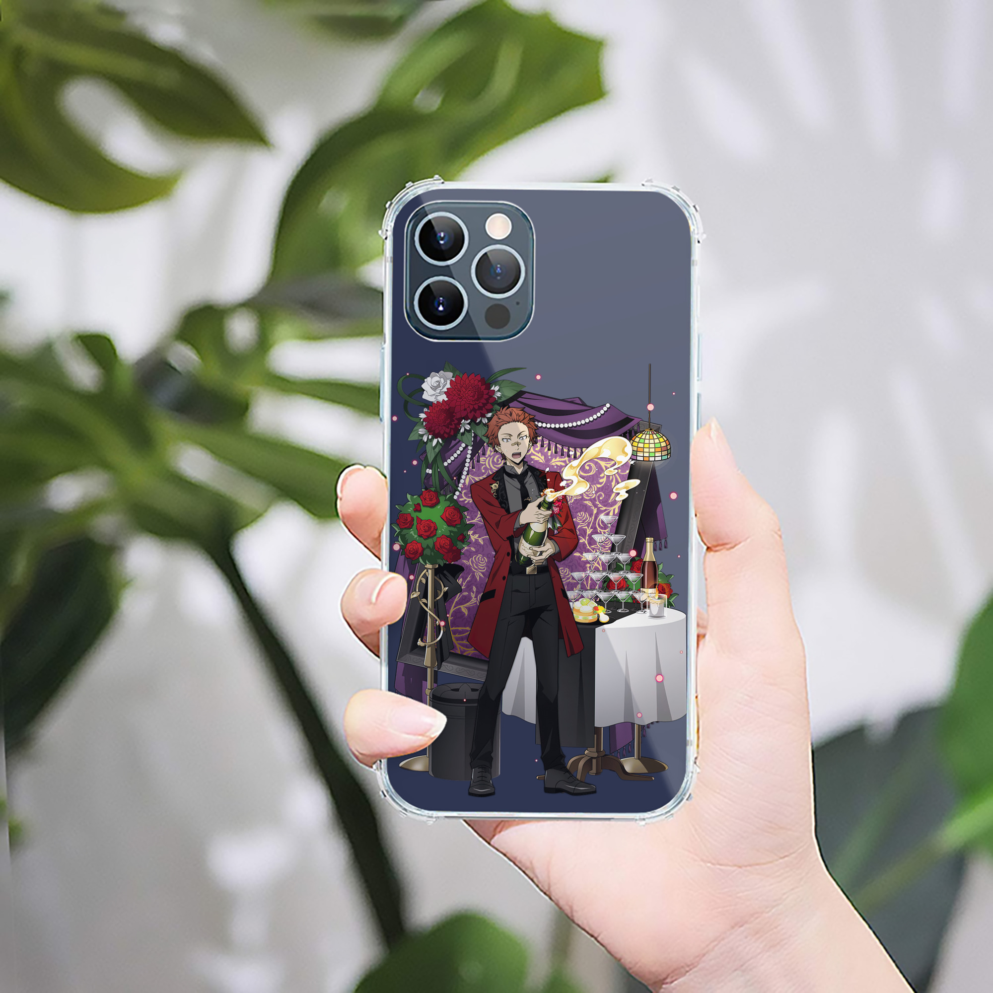 （画像用） 文豪ストレイドッグス Bungo Stray Dogs 【iPhone 12シリーズ対応】透明スマホケース（クリアソフトケース）